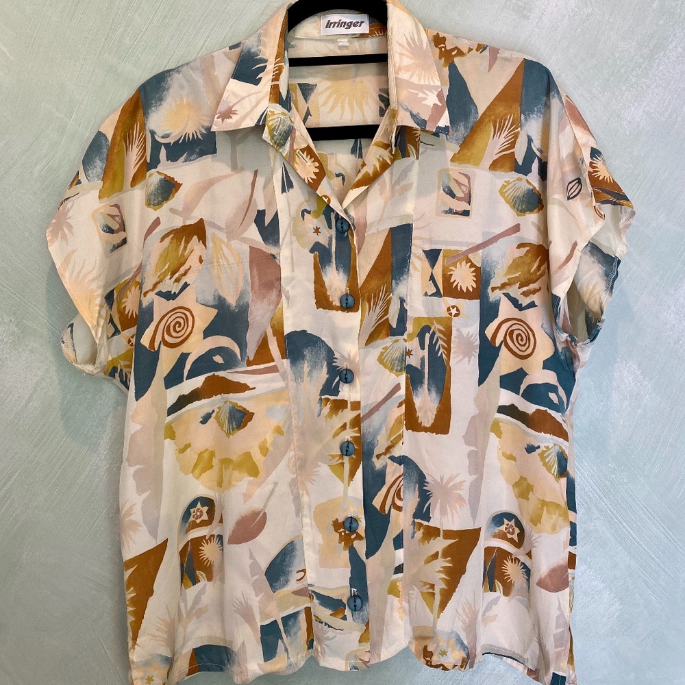Vintage 80's Button Up